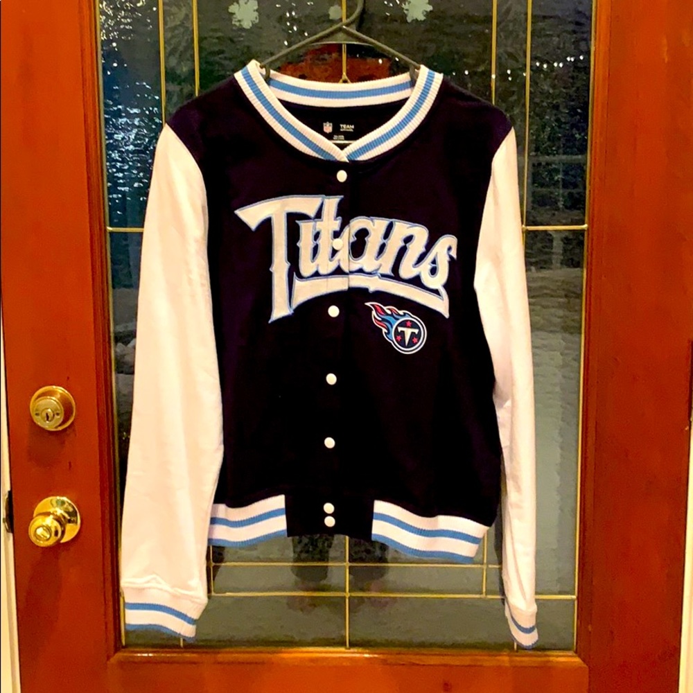 Tennessee Titans NFL Cotton Varsity Jacket